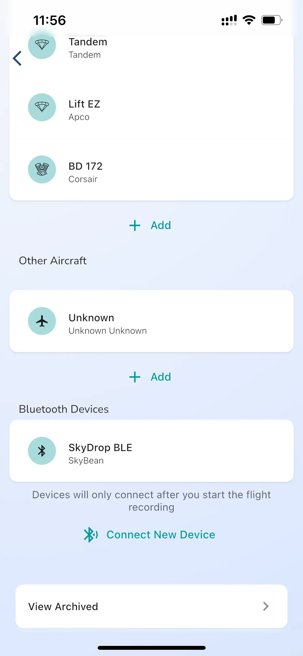 Blueooth Screen 1