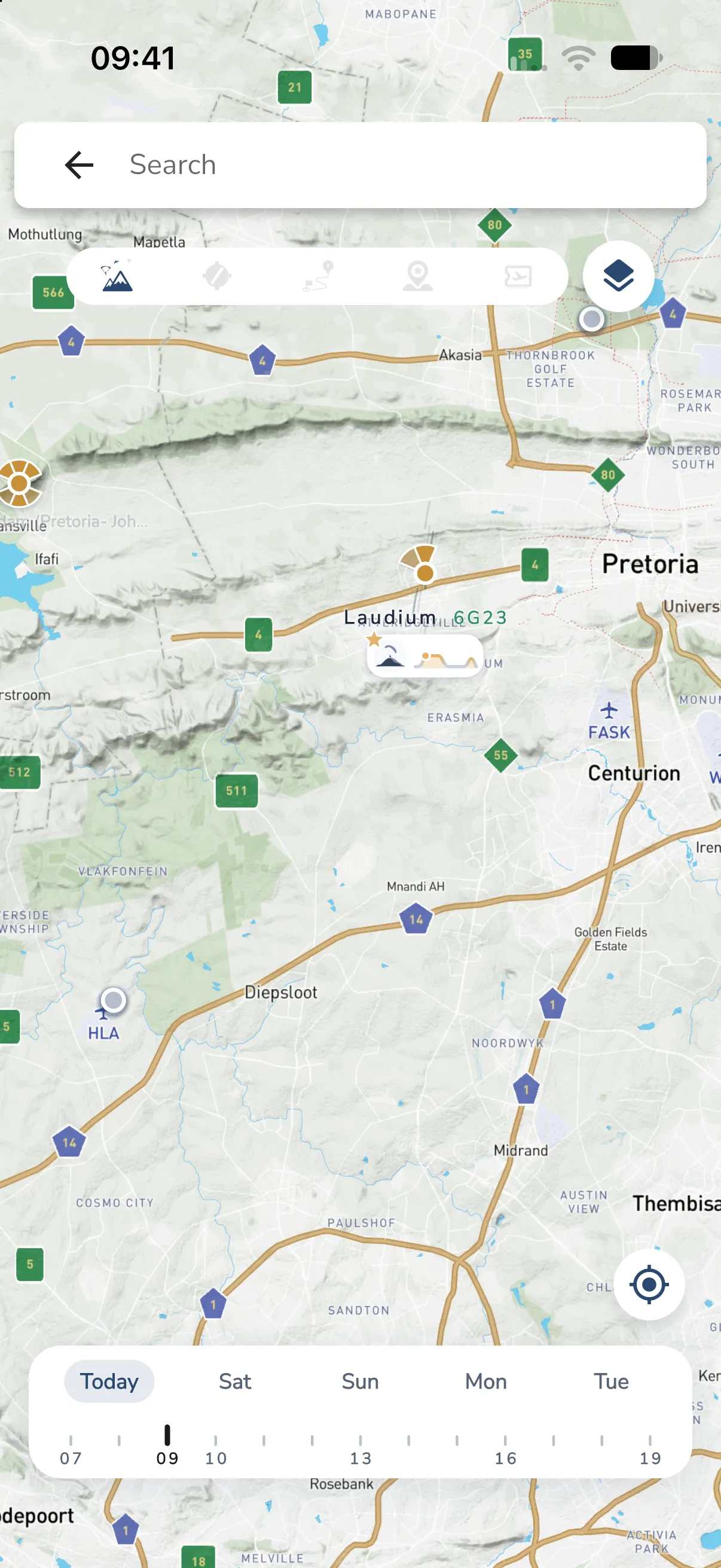 Explore map