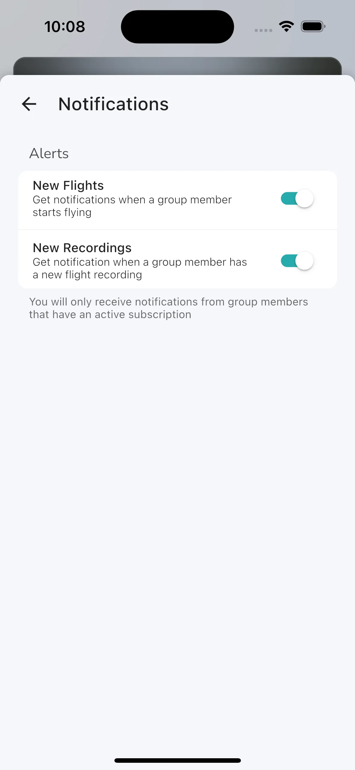 Group Notifications