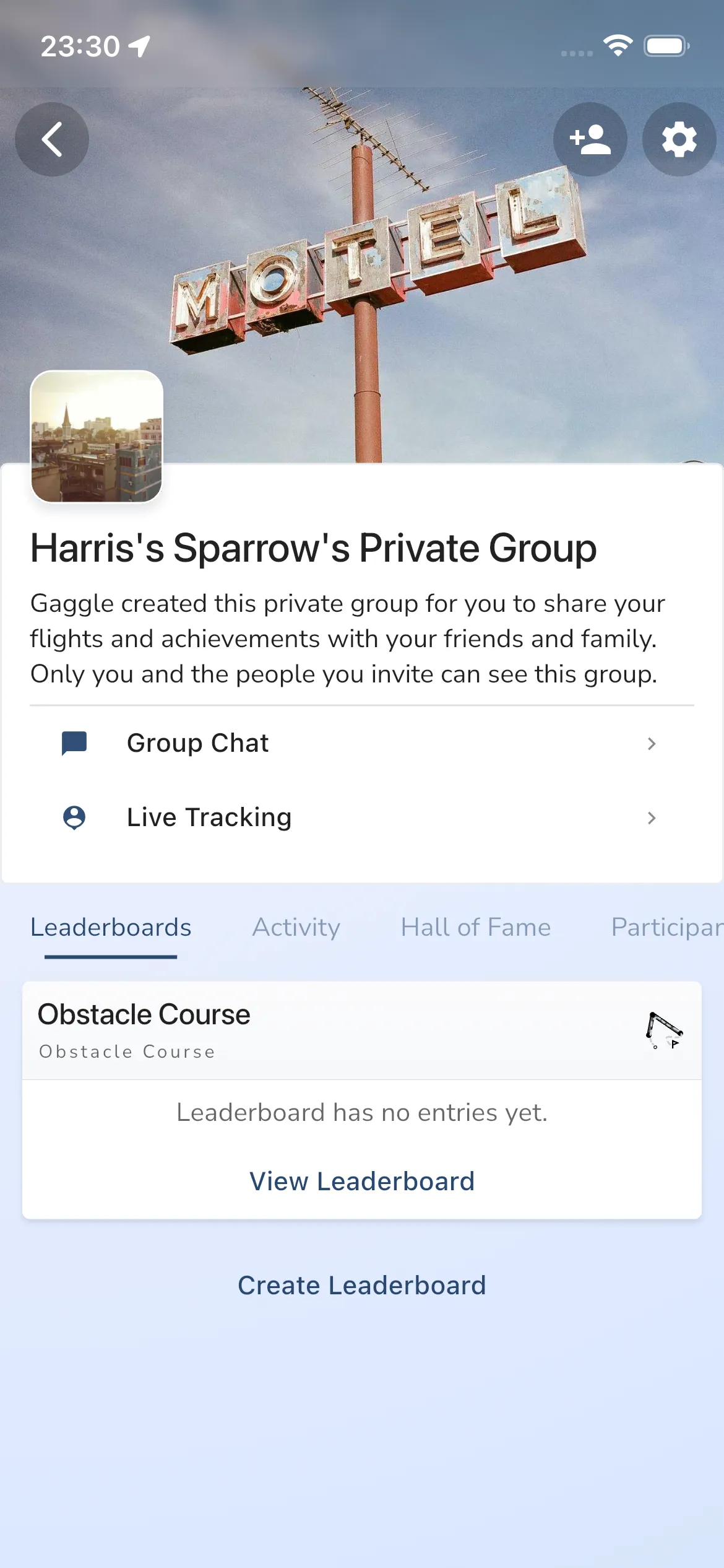 Leaderboard View