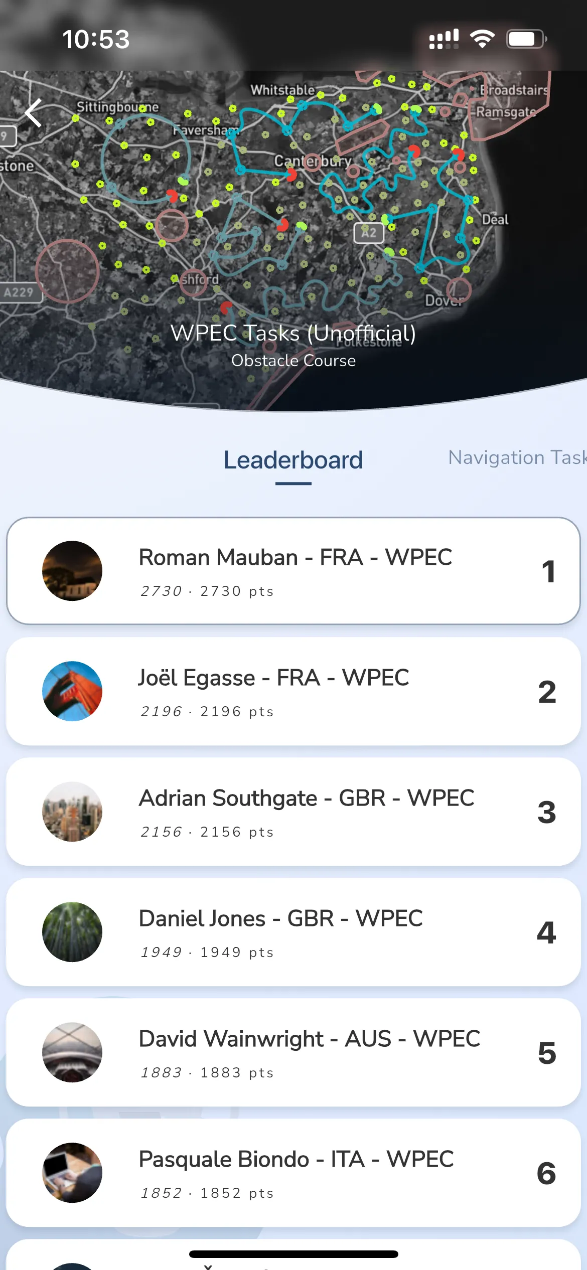 Leaderboard View