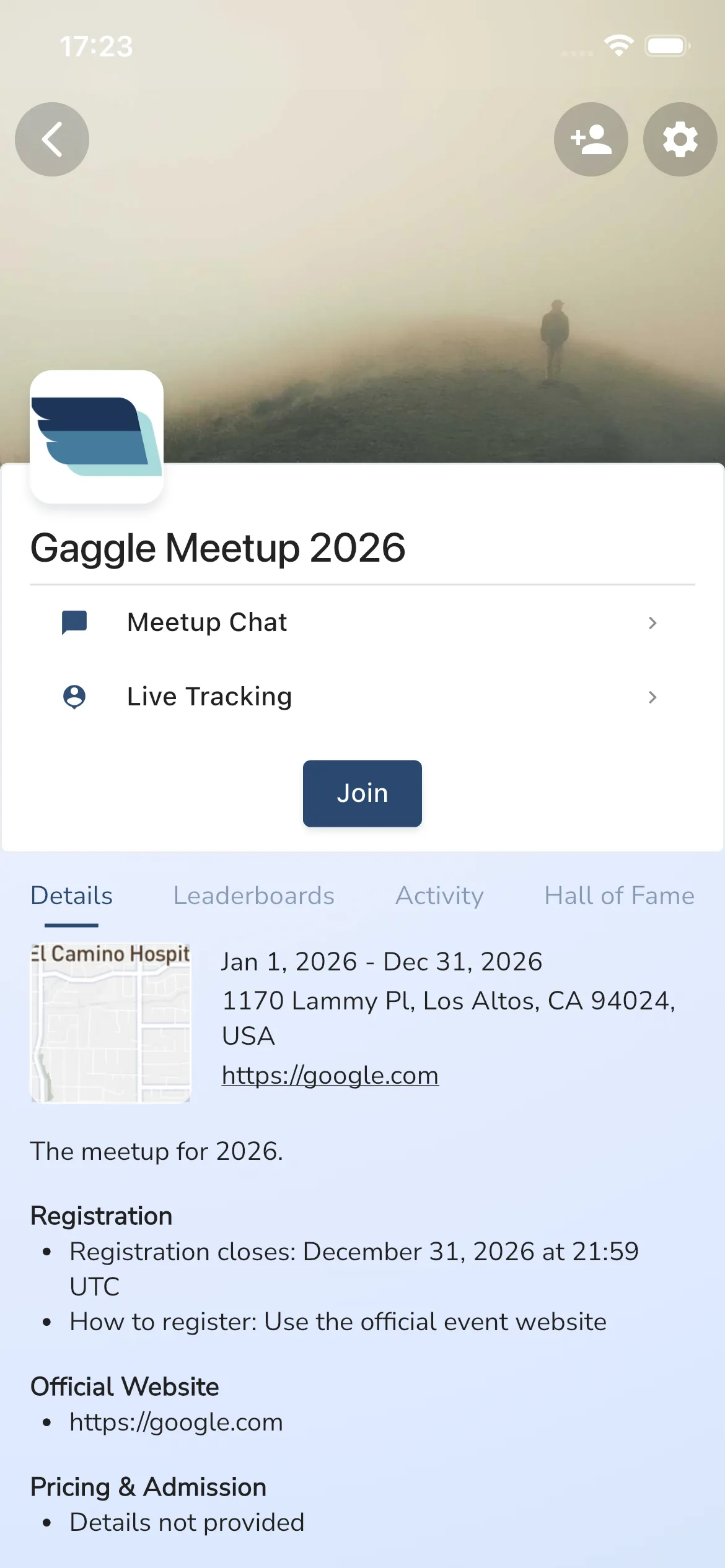 Meetup Overview