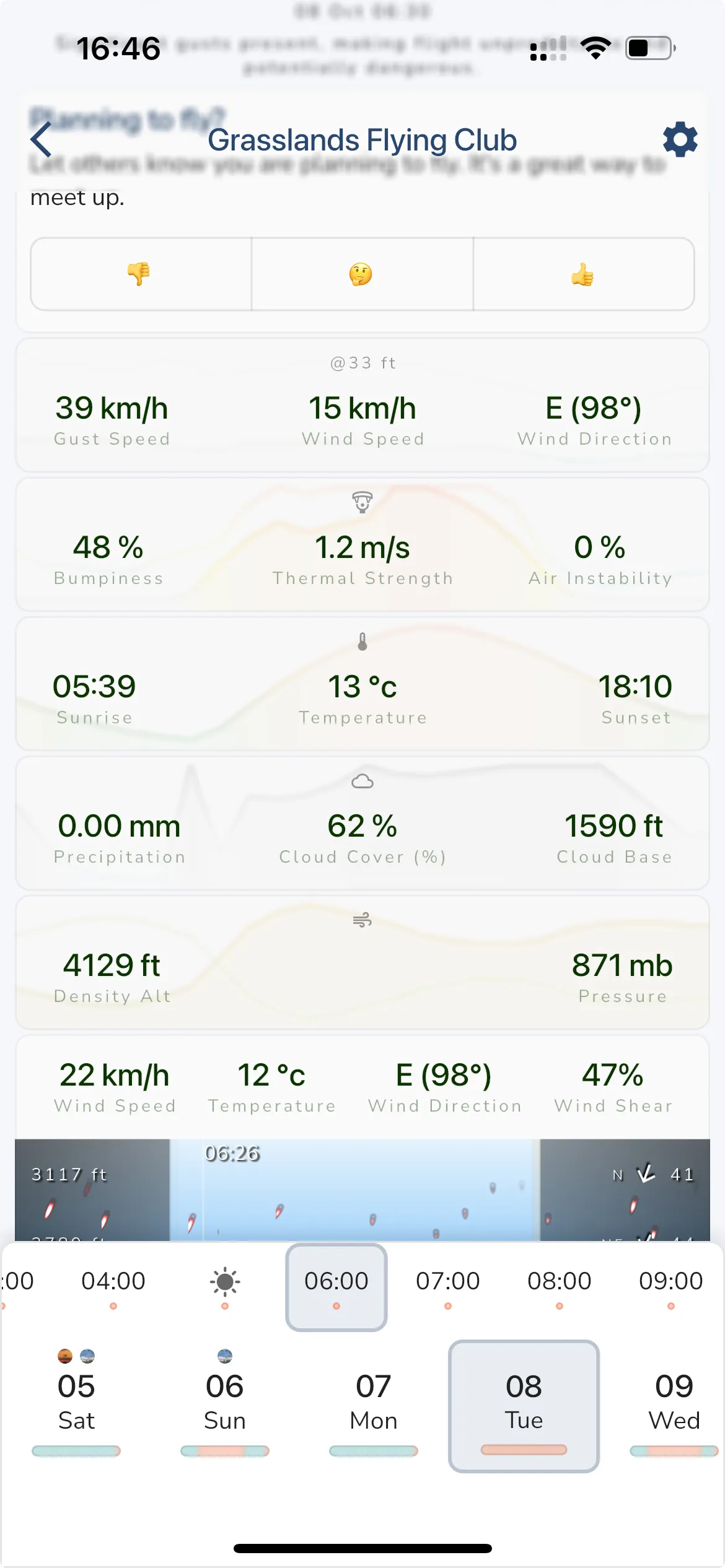 Weather Forecast Widgets in Gaggle